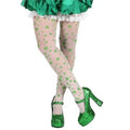 St Patricks Irish Shamrock Child Tights 8008
