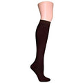 Brown Opaque Knee Highs 8102