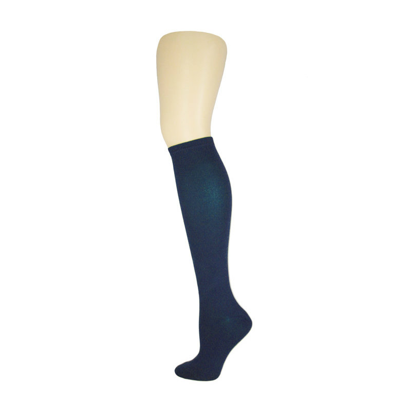 Navy Opaque Knee Highs 8105