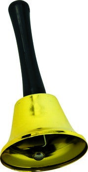 Santa Bell with Black Handle 12 PACK 1695