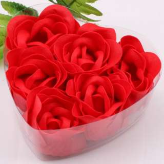 Red Rose Petal Soaps 9002A