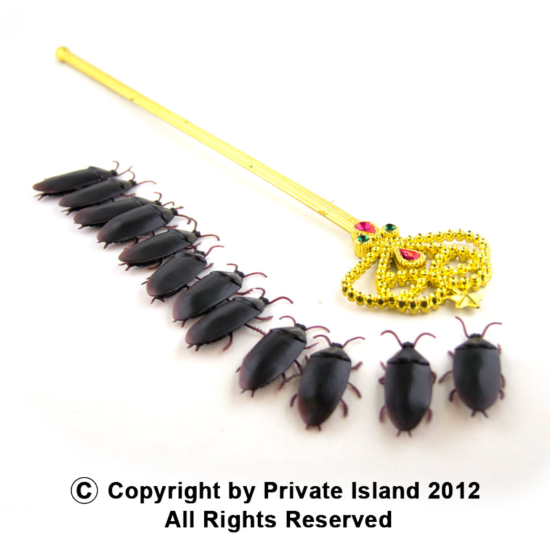 Fake Roaches 12 PACK 9026