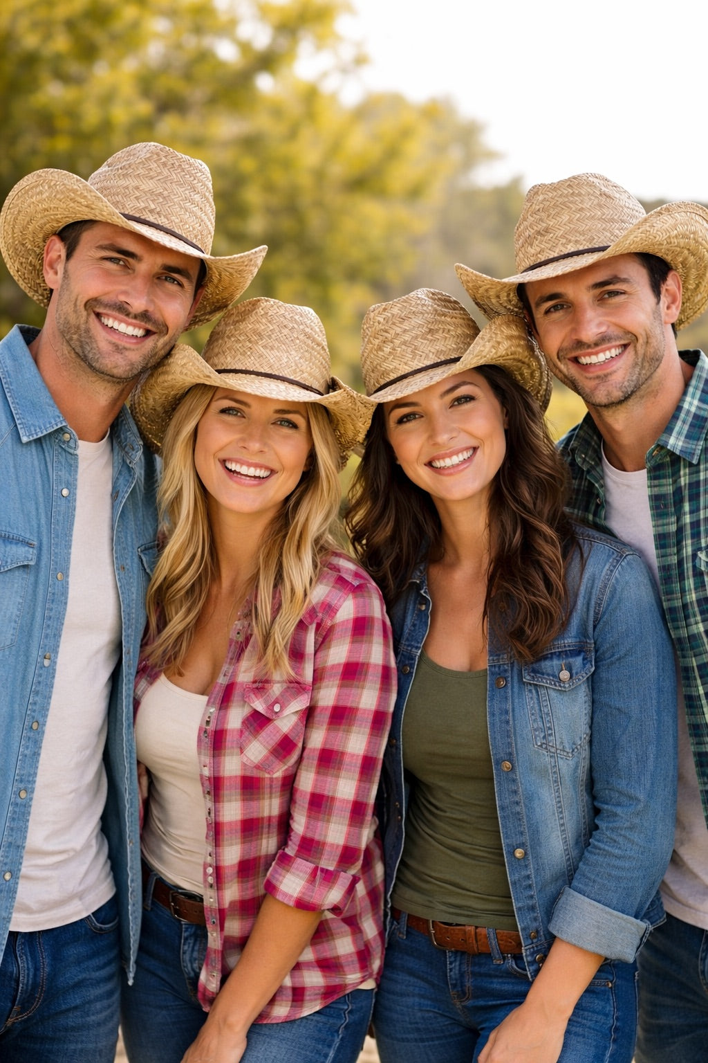 Cowboy Hats Bulk | Bulk Straw Cowboy Hats | Tan 5843