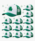 St Patricks Irish Shamrock Newsboy 1413