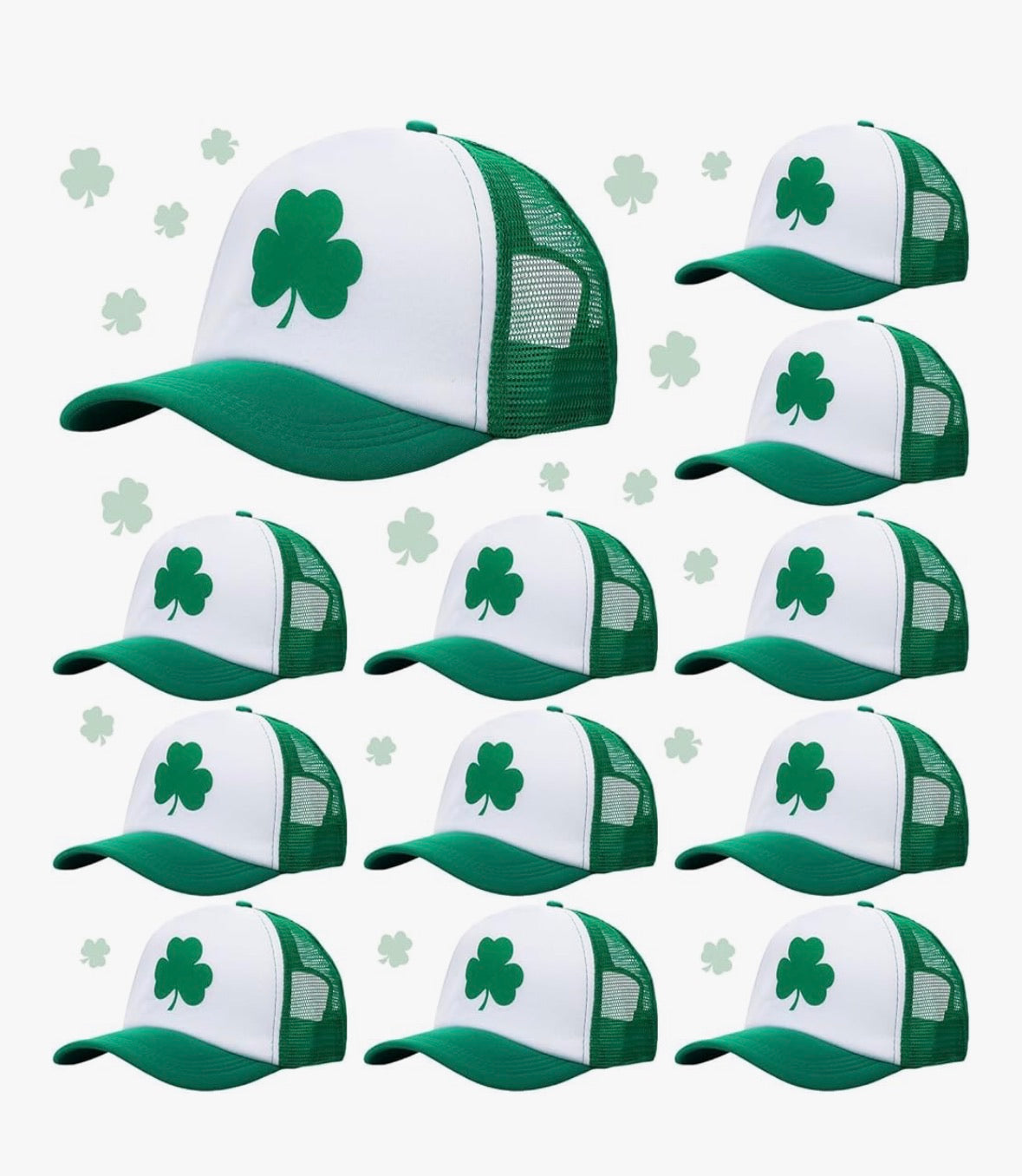 St Patricks Irish Shamrock Newsboy 1413