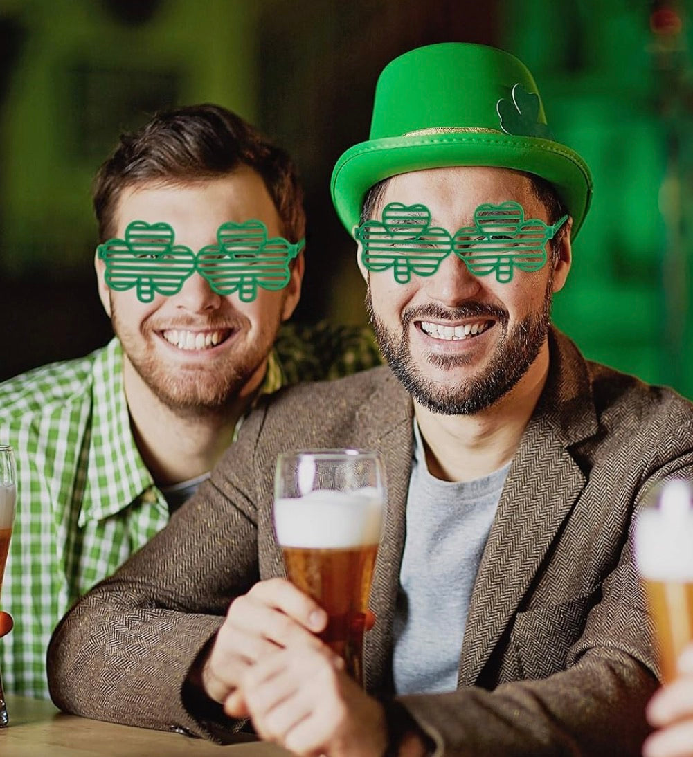 St Patricks Irish Shamrock Sunglasses  7110