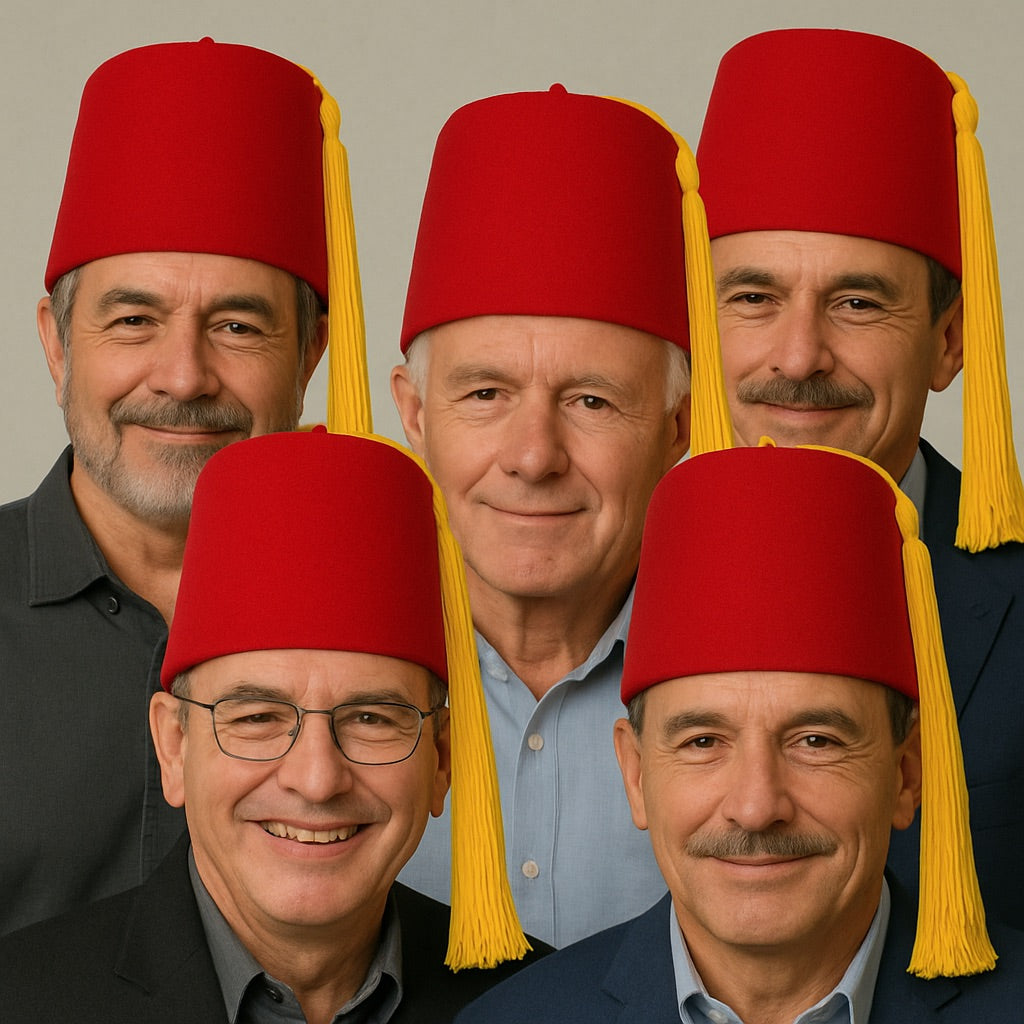 Fez Hat Red 1519