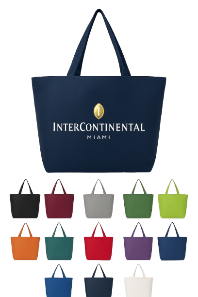 Atlas © Customized Non-Woven Polypropylene Tote Bag 10' x 14.5 'x 13" 16231