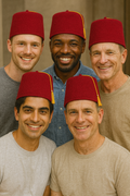 Shriners Hat | Red Hat with Tassel | 1519D