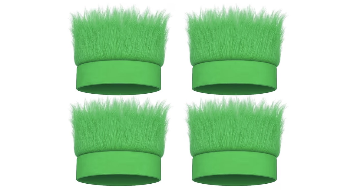 St Patricks Day Irish Mohawk Wig 12PK  6029D