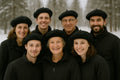 Polyester Black Beret 22.5" Adult Size 1361P
