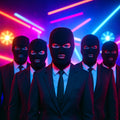 Thief Mask -Ski Face Mask Black Mask Sheisty Mask | 3051D