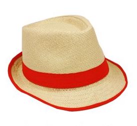 Bright Colorful Sun Hats |  Fedora Pick Color Dozen 1328DZC
