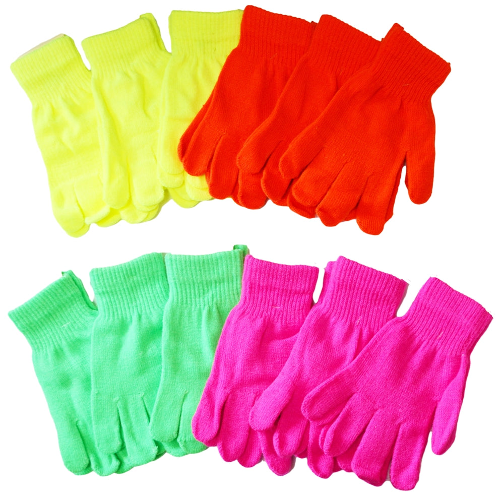 Gloves Neon Pink  50777