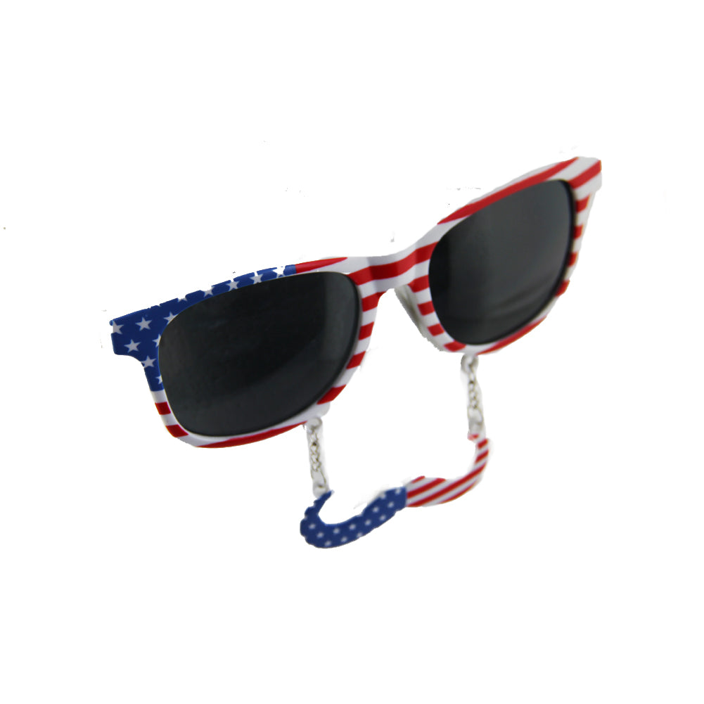 American USA Mustache Sunglasses 7094