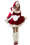 Mrs. Claus Santa Costume Apron 4051
