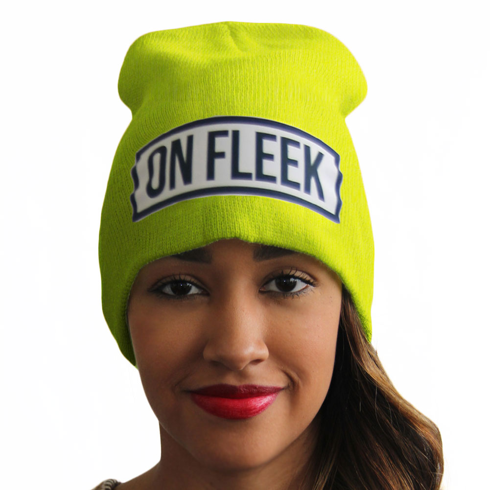 On Fleek Beanies | On Fleek Hats | Slang Beanies®  Ribbed Comfort Knit Hats 10+ Colors 10622