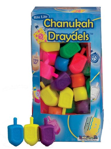 Plastic Dreidels 50 Pack 9211