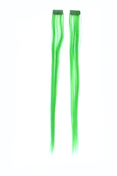 Green Hair Extensions 12 PACK  WS6151D
