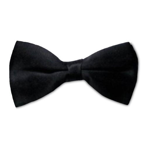 12 PACK Satin Bow Tie Black Men's 6836D