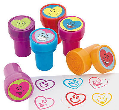 Valentine Day Heart Stampers | 24 PACK 20012