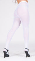 Super Control Top White Tights Opaque 12 PACK 8065D