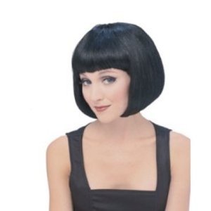 Black Bob Wig Short Wig Costume Supermodel 12 PACK  6042