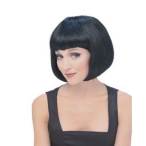 Black Bob Wig 6042C 12 PACK