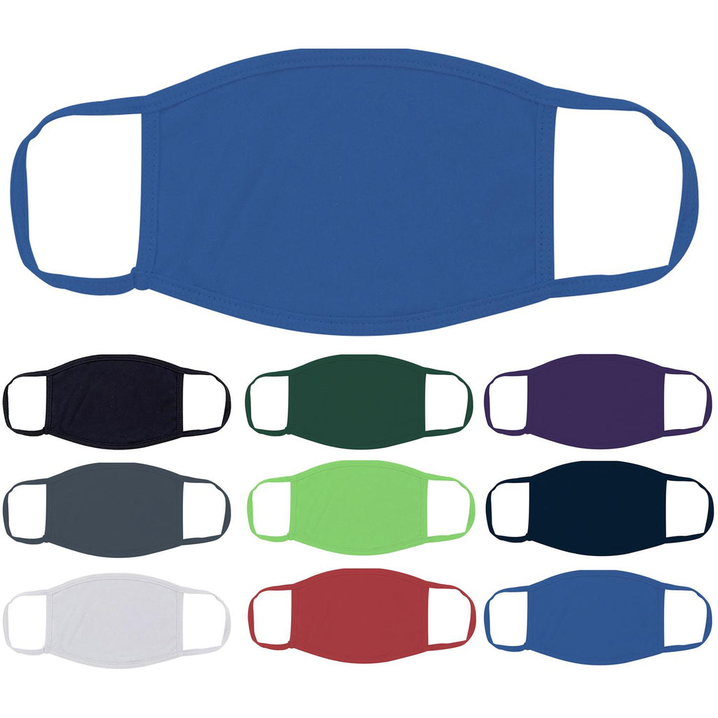 Navy Blue Face Masks Cotton |  12 PACK | Adult Size Double Ply Soft Cotton 134NB