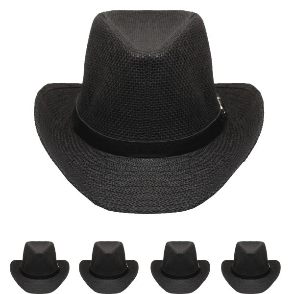 Brown Cowboy Hats Bulk |  Adult 12 PACK 1480BR UNISEX