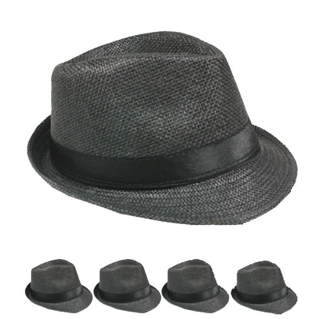 Bright Colorful Sun Hats |  Fedora Pick Color Dozen 1328DZC