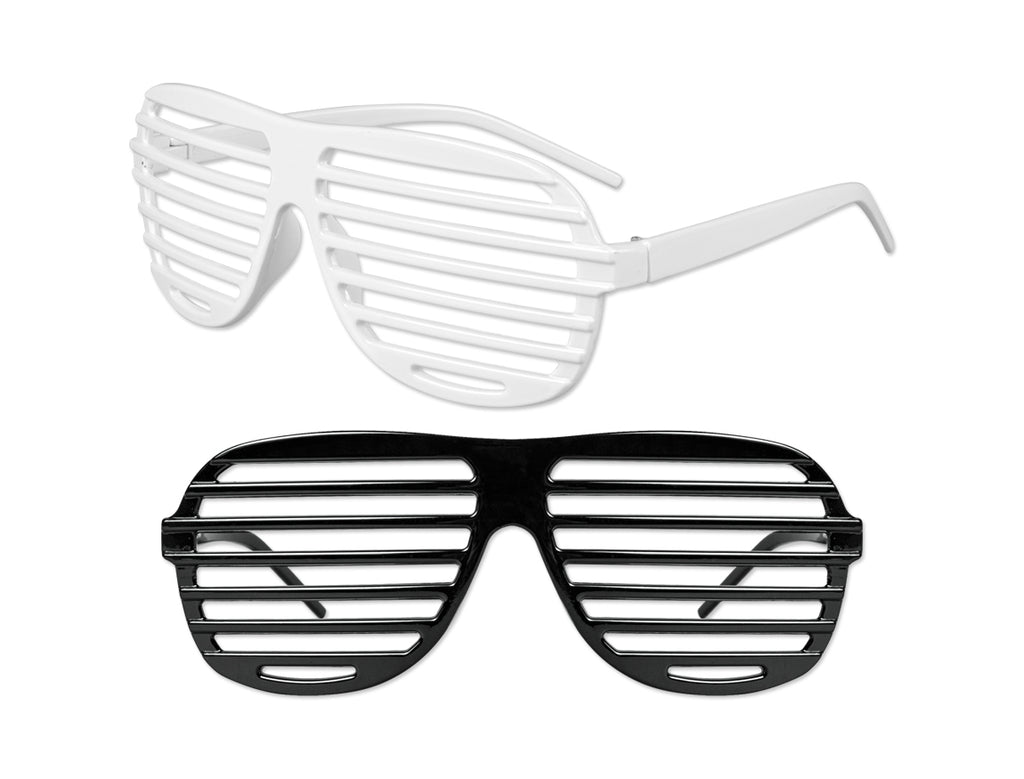Black/White Shutter Shades 12 PACK 1161