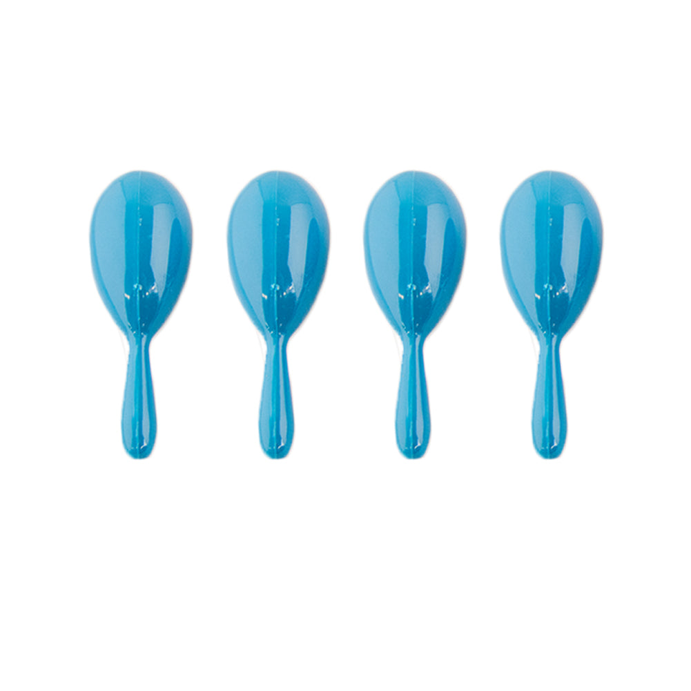 Plastic Neon Maracas Kids Cinco De Mayo (12 PACK) Mixed Colors 1765A