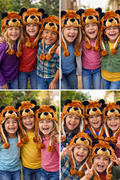 Brown Bear Hat Animal Hood 5501