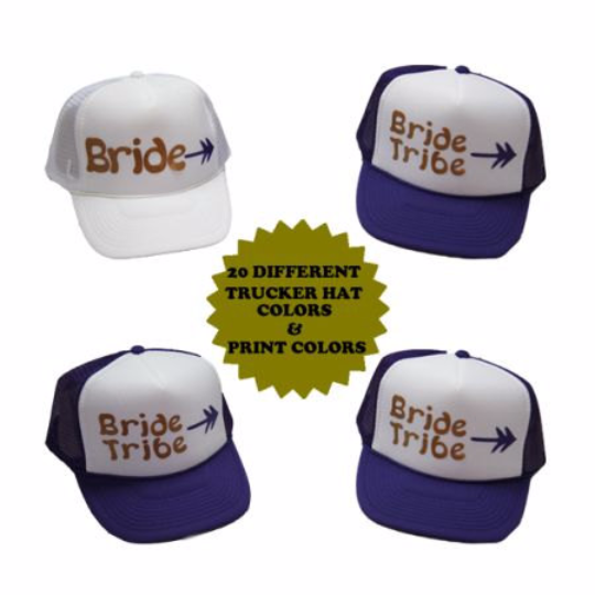Custom Made Trucker Hat, Personalized Hats | 15061 (Fonts in Picture Gallery)