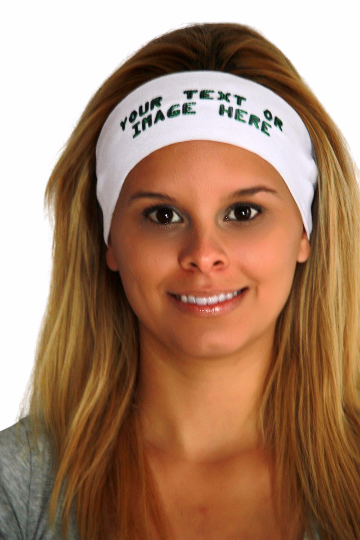 College Team Headbands, Personalized Headband (Fonts in Picture Gallery)