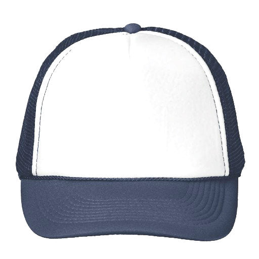 Navy Blue Trucker Caps | White Front 12 PACK 1453