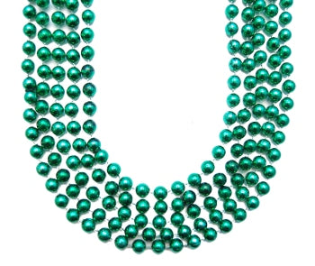 St. Patricks Beads Green 8mm 12 PACK Bulk 9901