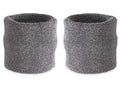 Grey Terry Wristband By Piece - 3079