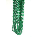 Mardi Gras Beads Green 8mm Bulk 12 PACK 9901