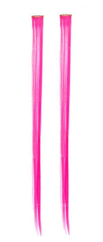 Hot Pink Hair Extensions 12 PK  10" WS6154D