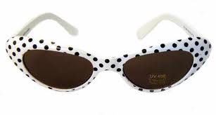 White Cat Eye Sunglasses |  KIDS SIZE White Cat Eye Sunglasses Wholesale | 7084