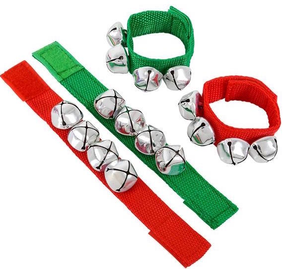 Jingle Bell Bracelets Bulk 12 PC PACK 6566D