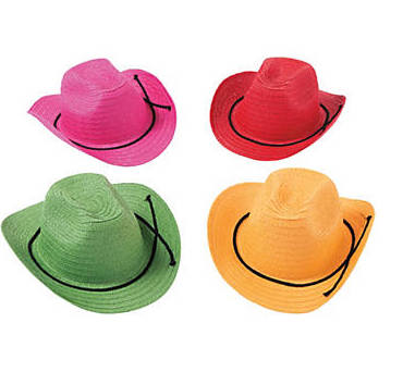 Cowgirl Hats Bulk |  Cowgirl Hats Wholesale | Cowboy/Cowgirl Kids Size With Star 12 PACK WS1482D