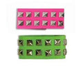 Pink Wristband Bulk Neon Studded 12 PACK WS6510D