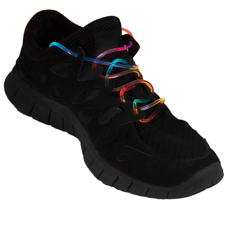 Flashing LED Shoelaces Green 1869