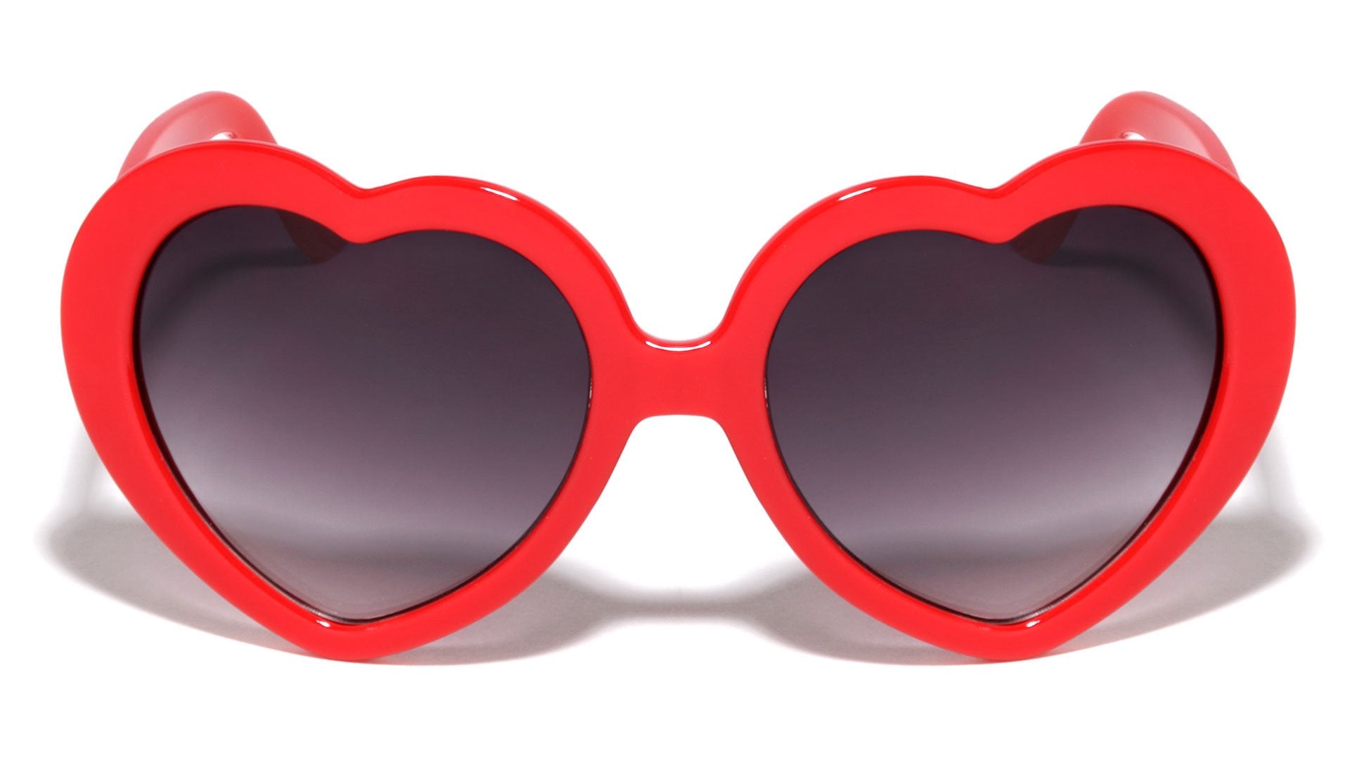 Red Heart Shape Sunglasses Adult Size Superior Quality 100% UV  1024DZ