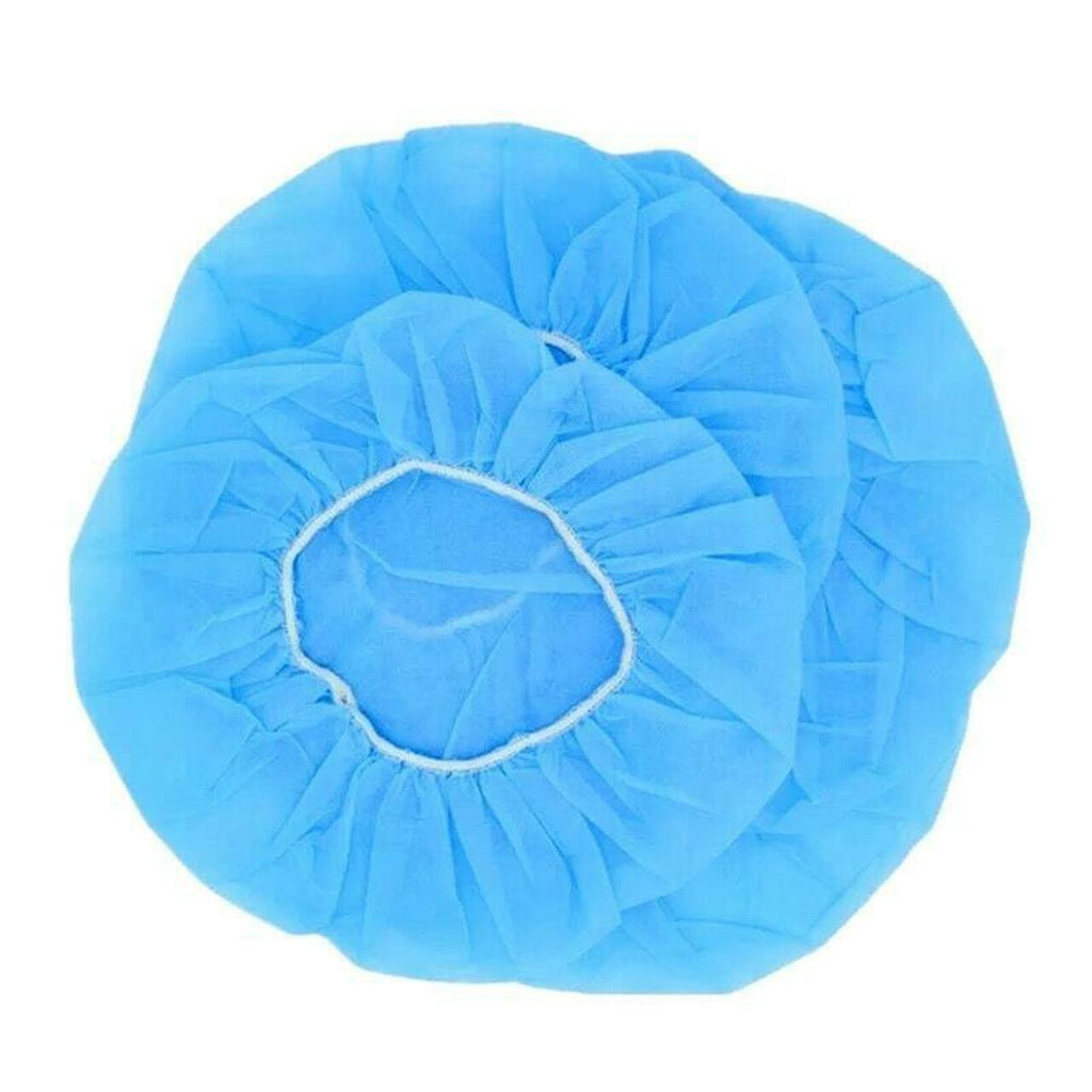 Black/Blue/White Hair Nets Bulk | 100 Pack 21" Width for Foodservice/Hospitals  15034321