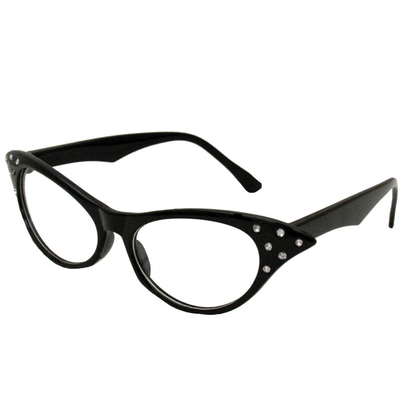Black Cat Glasses Wholesale | Black Cat Glasses Bulk | 12 PACK WS1189D