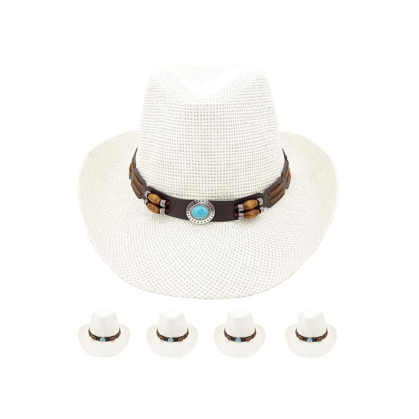 Pink Cowboy Hats Bulk |  Adult 12PACK 1480P